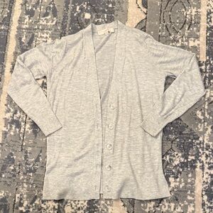 LOFT Soft Gray Women's Cardigan